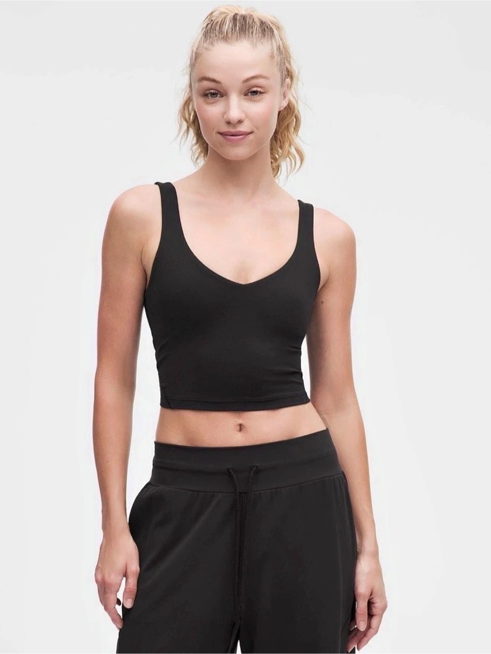 lululemon Align Tank Cropped Tank in Black